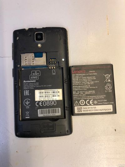 Лот: 18554601. Фото: 1. На разбор Lenovo A1000. Смартфоны