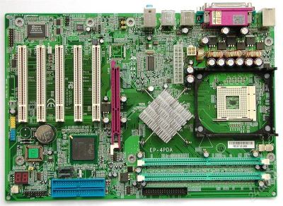 Лот: 2789655. Фото: 1. MB EPoX EP-4PDA Socket478 i865PE... Материнские платы