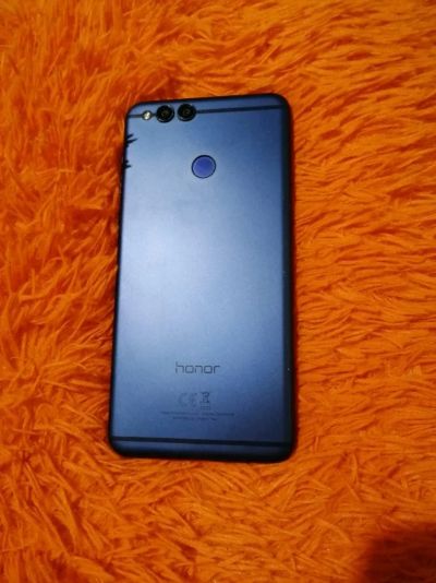 Лот: 12748400. Фото: 1. Honor 7x blue. Смартфоны