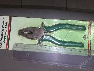 Лот: 215209. Фото: 1. Пасатижи 6". Ручной инструмент