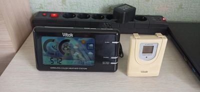 Лот: 25193074. Фото: 1. Метеостанция Vitek VT-6401. Датчики измерительные для дома, квартиры