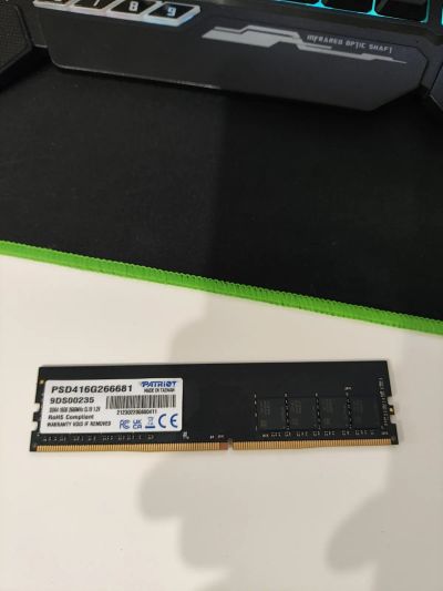 Лот: 24568159. Фото: 1. 16Gb DDR4 Patriot Memory 2666MHz... Оперативная память