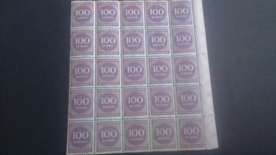 Лот: 17129214. Фото: 1. Германия блоки по 25 марок. Марки