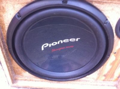 Лот: 4463713. Фото: 1. Сабвуфер Pioneer TS-W310D4 1400... Сабвуферы