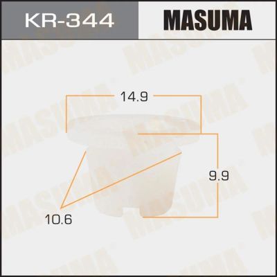 Лот: 18650775. Фото: 1. Клипса универсальная [KR-344... Другое (авто, мото, водный транспорт)