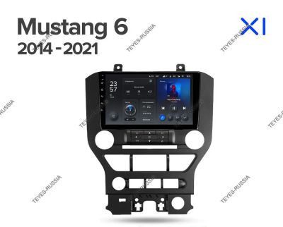 Лот: 20758187. Фото: 1. Магнитола Teyes X1 Ford Mustang... Автомагнитолы