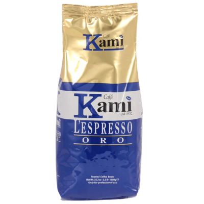 Лот: 6030857. Фото: 1. Кофе в зернах Kami Lespresso Oro... Чай, кофе, какао