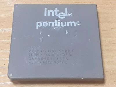 Лот: 25022137. Фото: 1. Процессор Intel Pentium A80502100... Процессоры