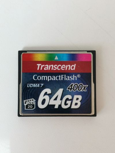Лот: 17673305. Фото: 1. Карта памяти Transcend CompactFlash... Карты памяти