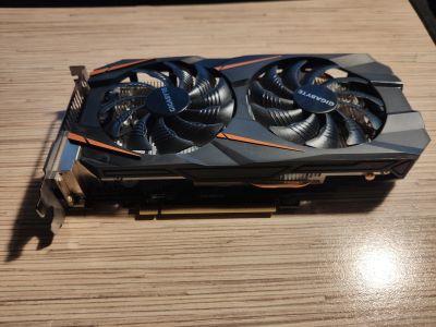 Лот: 19076857. Фото: 1. Видеокарта Gigabyte GeForce 1060... Видеокарты