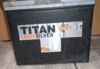 Лот: 20024189. Фото: 1. Аккумулятор titan 57Ah. Аккумуляторы