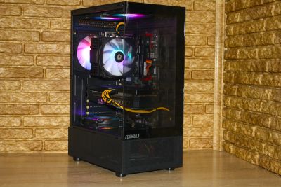 Лот: 24592438. Фото: 1. Мощный игровой ПК [Ryzen 7 5700X... Компьютеры в сборе