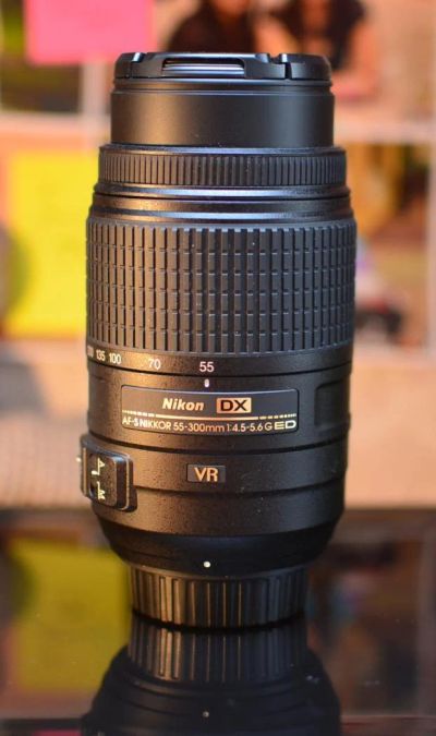 Лот: 5287576. Фото: 1. Nikon 55-300mm f/4.5-5.6G ED DX... Объективы