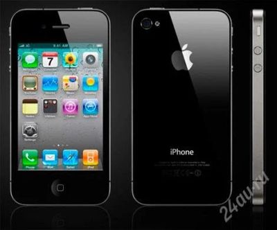 Лот: 2501910. Фото: 1. IPHONE 4, б/у. Смартфоны