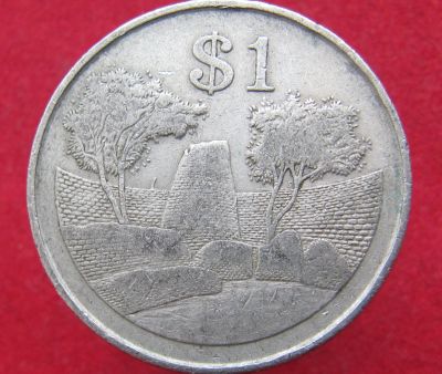 Лот: 15301055. Фото: 1. Зимбабве 1 доллар, 1980г. Остальные страны
