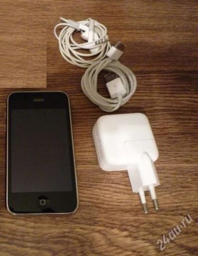 Лот: 820413. Фото: 1. Apple Iphone 3g 8 GB Black (оригинал... Смартфоны