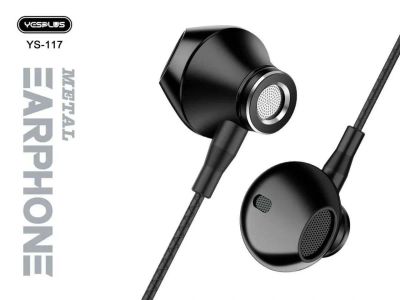 Лот: 22149834. Фото: 1. ГАРНИТУРА YESPLUS YS-117 Black. Наушники, гарнитуры