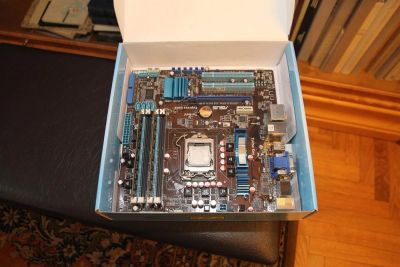 Лот: 3326664. Фото: 1. Asus P7H55-M Pro + Intel i5-750... Процессоры