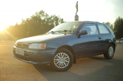 Лот: 4680720. Фото: 1. Тойота Старлет, 95г, Обмен на... Автомобили