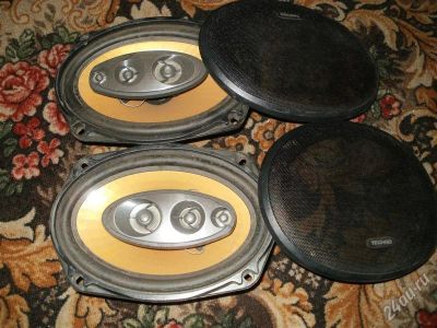 Лот: 894037. Фото: 1. Колонки Techno 16х24 360вт (срочно... Акустика автомобильная