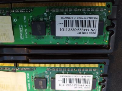 Лот: 15596197. Фото: 1. Ddr2 2x512mb. Оперативная память