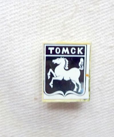 Лот: 18790621. Фото: 1. Значок "Томск". Сувенирные
