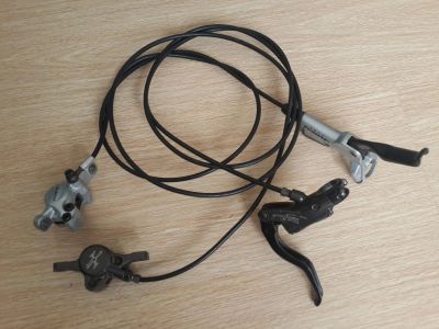 Лот: 5165766. Фото: 1. avid juicy 5 + Hayes stroker ryde. Запчасти