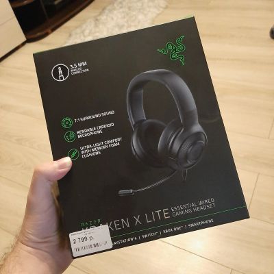 Лот: 18278009. Фото: 1. Наушники razer kraken x lite. Наушники, гарнитуры