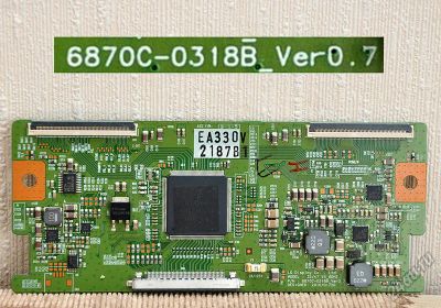 Лот: 5590661. Фото: 1. T-CON 6870С-0318B Ver0.7 тв.LG... Печатные платы