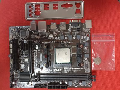 Лот: 18855270. Фото: 1. Материнская плата Gigabyte FM2... Материнские платы