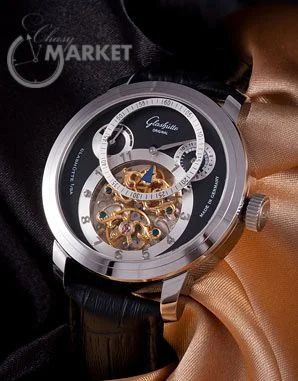 Лот: 4445225. Фото: 1. Glashutte Original Senator skeleton... Другие наручные часы