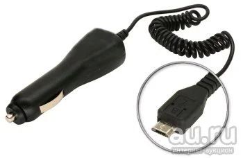 Лот: 13657556. Фото: 1. Автомобильная зарядка Mikro USB... Зарядные устройства, блоки питания, адаптеры сетевые для смартфонов