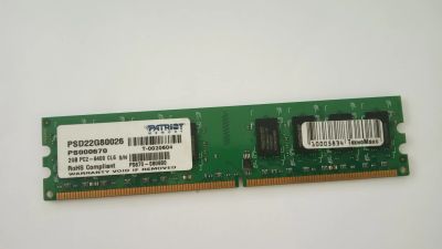 Лот: 13485340. Фото: 1. Оперативная память Patriot (PSD22G80026... Оперативная память