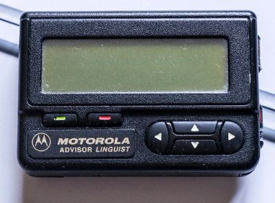 Лот: 9405408. Фото: 1. Пейджер Motorola Advisor. Другое (антиквариат)