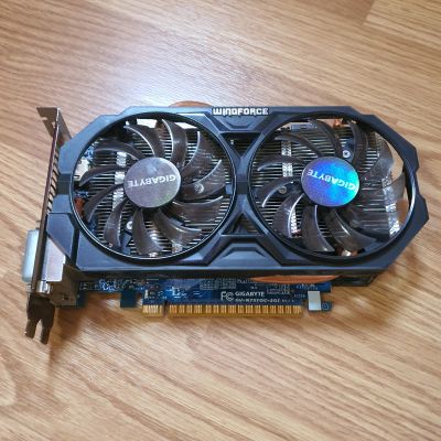 Лот: 24862702. Фото: 1. Видеокарта GTX 750ti 2gb(мощнее... Видеокарты