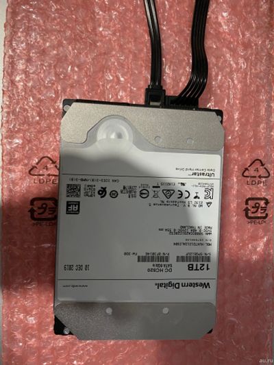 Лот: 18363264. Фото: 1. Жесткий диск wd dc hc520 12tb. Жёсткие диски (HDD)