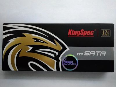 Лот: 15178508. Фото: 1. SSD KingSpec mSATA 256Gb Новый... SSD-накопители