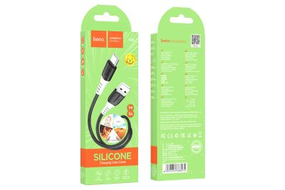 Лот: 22197751. Фото: 1. Кабель USB Hoco X82 Silicone MicroUSB... Дата-кабели, переходники