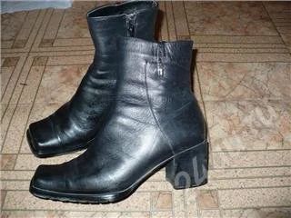 Лот: 509747. Фото: 1. Зимние кож сапоги 40р-р. Сапоги