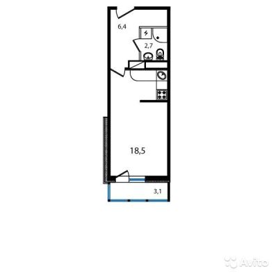 Лот: 5913043. Фото: 1. Квартира на Парнасе. Квартиры, студии