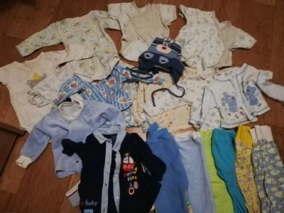 Лот: 12951045. Фото: 1. Вещи рождения до 6 месяцев. Ползунки, распашонки, слипы