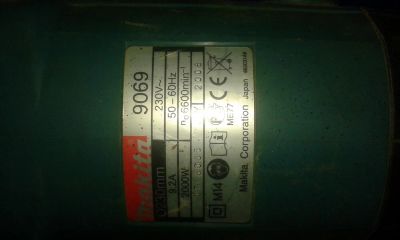 Лот: 8035078. Фото: 1. Запчасти от УШМ makita 9069. Запчасти