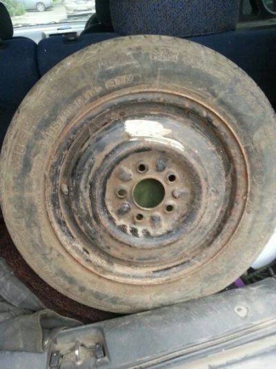 Лот: 12128323. Фото: 1. запаска- банан на японца тойота. Кузов