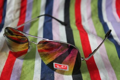 Лот: 4047710. Фото: 1. Очки Ray Ban Aviator Зеркальные... Очки солнцезащитные