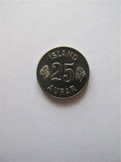 Лот: 5063872. Фото: 1. 25 эйре Исландия 1967г. Европа