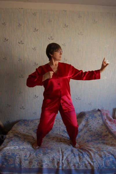 Лот: 6768423. Фото: 1. Кимоно для занятий цигуном. Спортивные костюмы