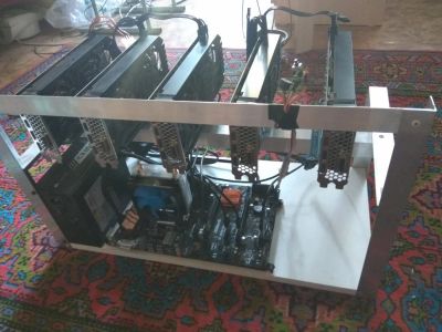 Лот: 9886619. Фото: 1. Майнер ферма Rig (майнинг) на... Другое (готовый бизнес)