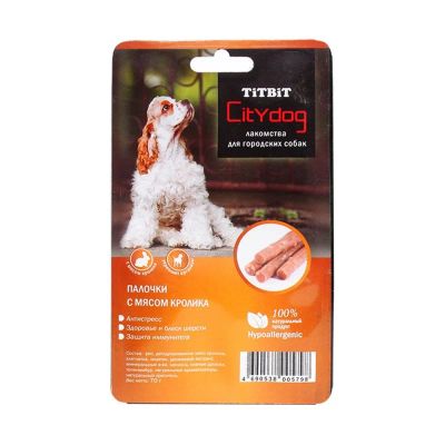 Лот: 10400928. Фото: 1. лакомство Titbit Sity Dog Для... Корма