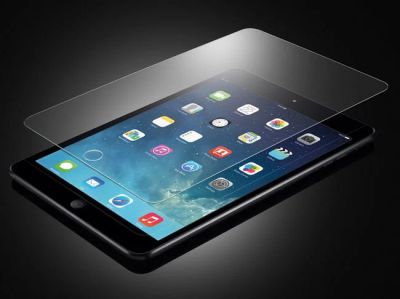 Лот: 9814435. Фото: 1. Стекло защитное для iPad5 закаленное... Дата-кабели, переходники