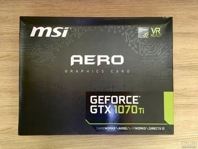Лот: 11496753. Фото: 1. MSI Geforce Gtx 1070 TI. Видеокарты